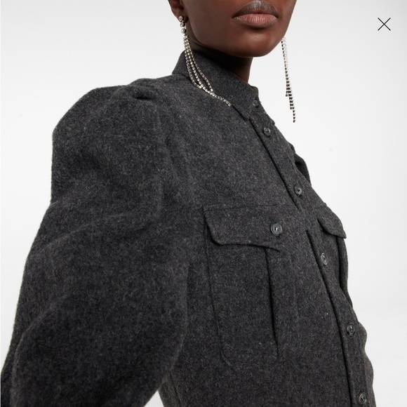 Isabel Marant Etoile Florrie Wool-blend Jacket - Picture 1 of 4